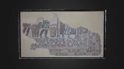 Mosaico con scena di processione - Rimini