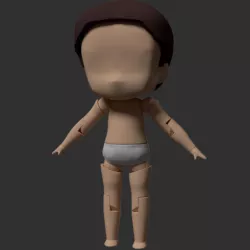 Nendoroid type Articulated chibi figurine base