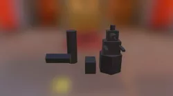 Neurons Sparking - SketchUp Primitives