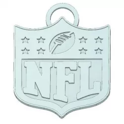 NFL , AMERICAN FOOTBALL KEYCHAIN