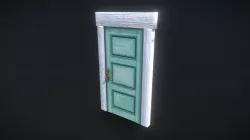 Old Apartment Door