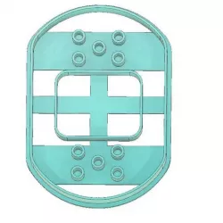PARAMEDIC COOKIE CUTTER, EMS COOKIE CUTTER, AID BAND  COOKIE CUTTER,CHILDREN COOKIE CUTTER