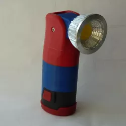 Parkside 12V flashlight with adjustable head