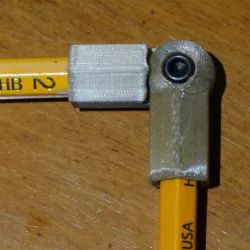 Pencil joint lockable M3 screw and nut