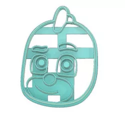 PJ MASKS COOKIE CUTTER, GEKKO COOKIE CUTTER, GEKKO, PJ MASKS