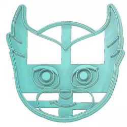 PJ MASKS COOKIE CUTTER, OWLETTE COOKIE CUTTER, OWLETTE, PJ MASKS