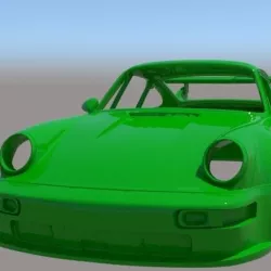 Porsche 911 RWB Body 1/10