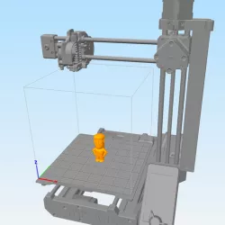 Prusa mini Bed simplify 3D