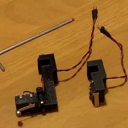 Removable Bed Levelling Probes for Anycubic Kossel Linear