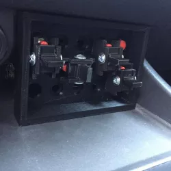 retractable flip/switch using 2 push buttons