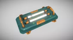 Sci-fi wall lamp