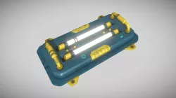 Sci-fi wall lamp