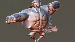 SculptJanuary Day 28 : Superhero