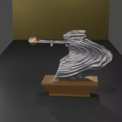Sculpture "The Force of Nature"