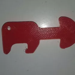 Shopping cart key + Beer openeer