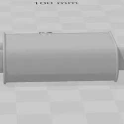 Silencer for RC 1/10