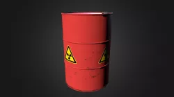 Simple Lowpoly Barrel