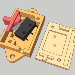 Slide Switch using 20mm Microswitch