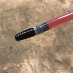 Small tube fitting & nozzle for oil can
