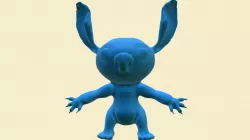 Stitch (Lilo and Stitch) by talita correia