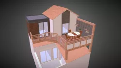 Terrasse Supendue Modelisation