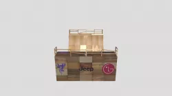 Textured Halfpipe Model