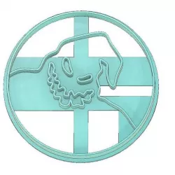 THE NIGHTMARE BEFORE CHRISTMAS COOKIE CUTTER, OOGIE BOOGIE COOKIE CUTTER, FONDANT CUTTER