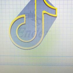 cute tik tok logo 3d models 【 STLFinder