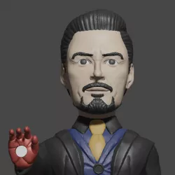 Tony Stark cell phone holder