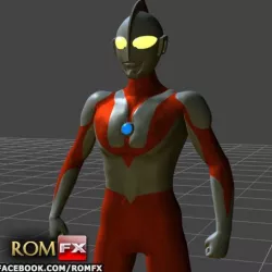 Ultraman Type-C 3D Figure Printable