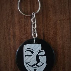 V for vendetta Keychain