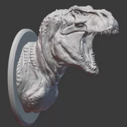 V Rex bust