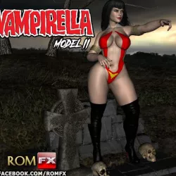 Vampirella Model 2 - The Sexiest Blood Sucker