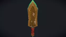Wooden sword WIP