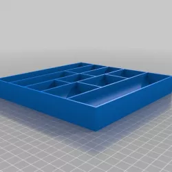 Work organizer for electronic components