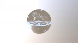 3d Human Cell