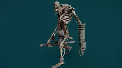 Ancient Undead Skeleton Warrior
