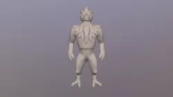 Bird Archer Zbrush