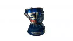 Busted Pepsi Can