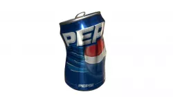 Busted Pepsi Can