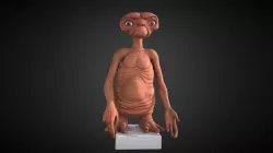 ET model  -  Raw Photogrammetry Scan