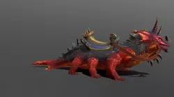 Fire Lizard Mount