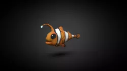 Fish - Cartoon and Hand painted