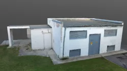 Gray Brick Building