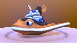 Happy Pancake #LowPolyDessertChallenge