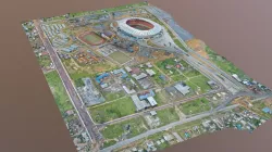 Japoma Sport Complex 3D Photogrammetry