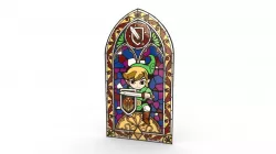 Legend of ZELDA - Link's sword stained glass