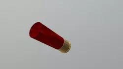 loaded shotgun shell
