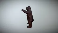 Low Poly Bear