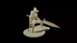 Low Poly Knight